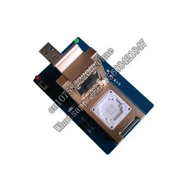 eMMC153/169 to USB3.0 Test Socket BGA Socket Reading socket BGA153 burning block Mobile phone word library programmer