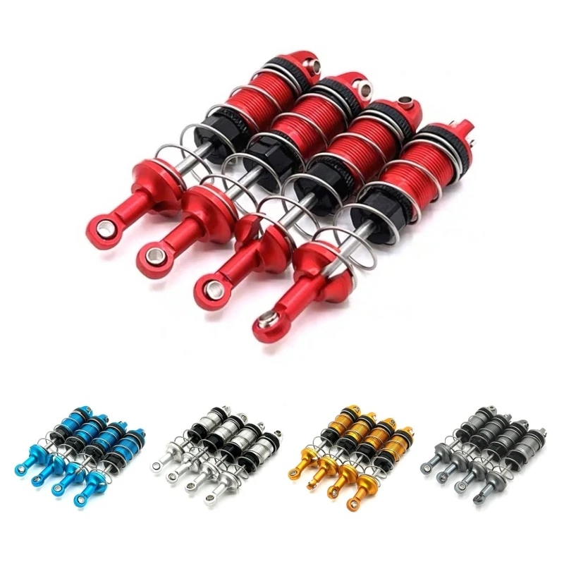 

RC Car Metal Upgrade Front & Rear Hydraulic Shock Absorber For MJX 16207 16208 16209 16210 H6 Spare Parts