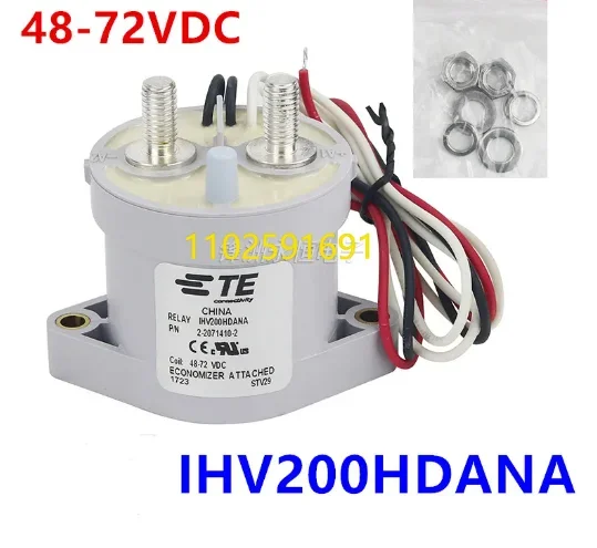 2-2071410-2 IHV200HDANA DC Relay Contactor (Replaces EV200ADANA) 48-72VDC Original Quality For TE