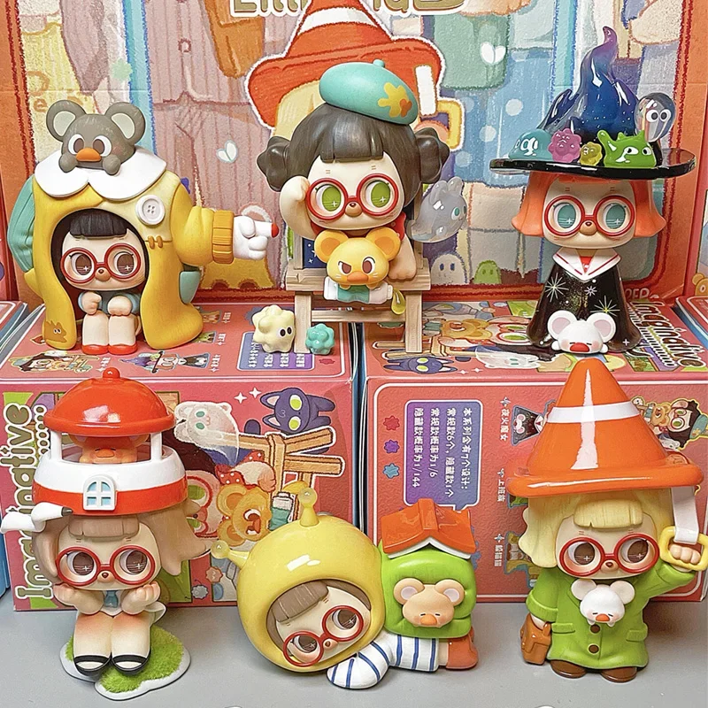

Новая перцовая вообразная маленькая шляпа серии слепая коробка Kawaii Pepper аниме фигурка загадочная коробка сумка-сюрприз модель куклы статуя