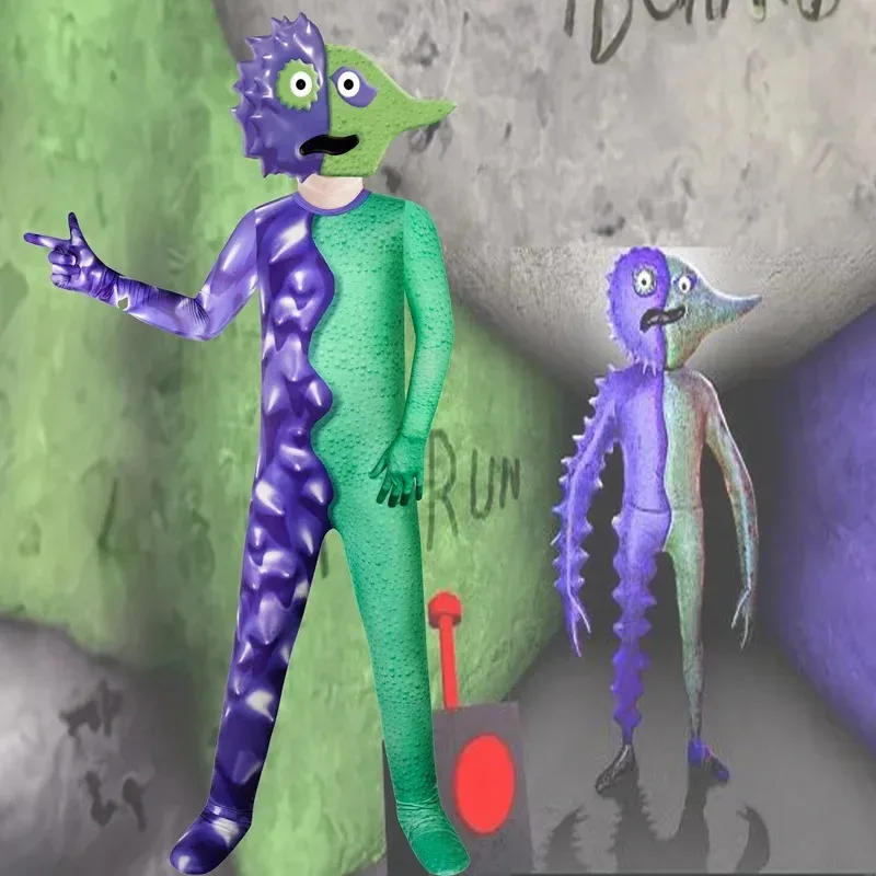 Costume di Halloween Garden of Banban D-due facce Mostro Horror Tuta cosplay Banban Abbigliamento per spettacoli di ruolo per bambini