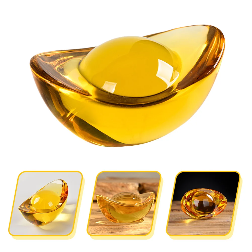 20 قطعة سبيكة كريستال كرافت المنزل طاولة مكتبية ديكور مشهد رائع سطح المكتب زخرفة سبائك الذهب الزينة