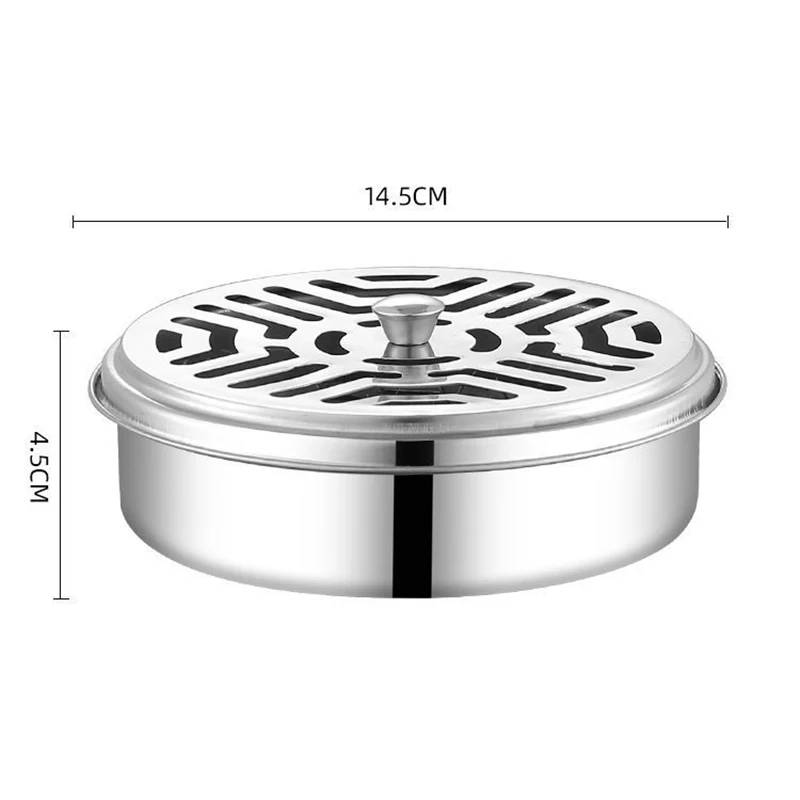 Home Insect Repellent Anti-fire Sandalwood Incense Burner Box Portable Mosquito Coil Tray Holder Anti-Mosquito Supplie