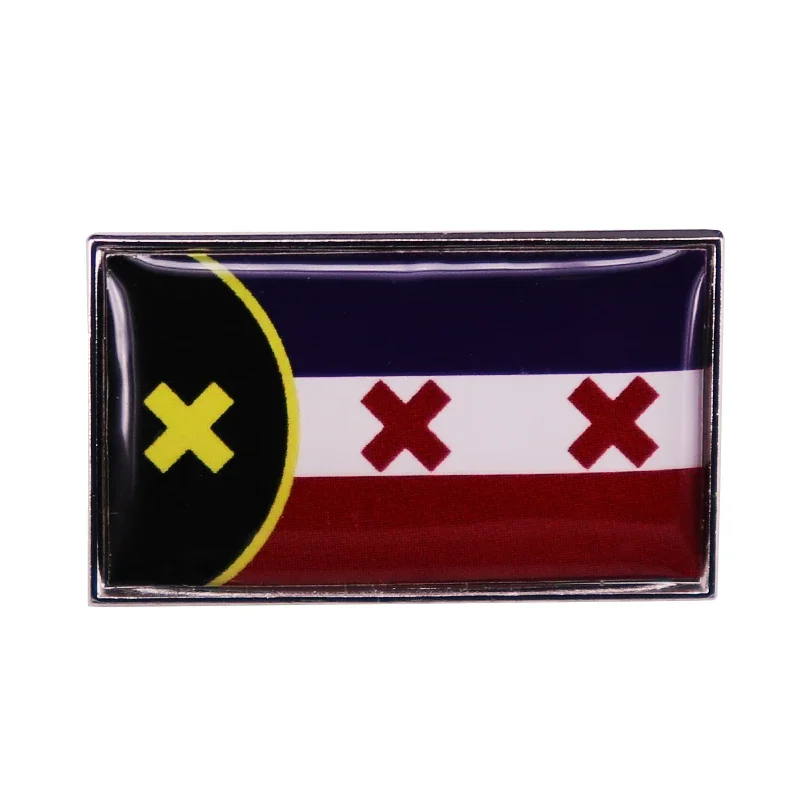 L'Manberg L'Manburg Lmanberg Dream SMP Flag Badge Lapel Pin