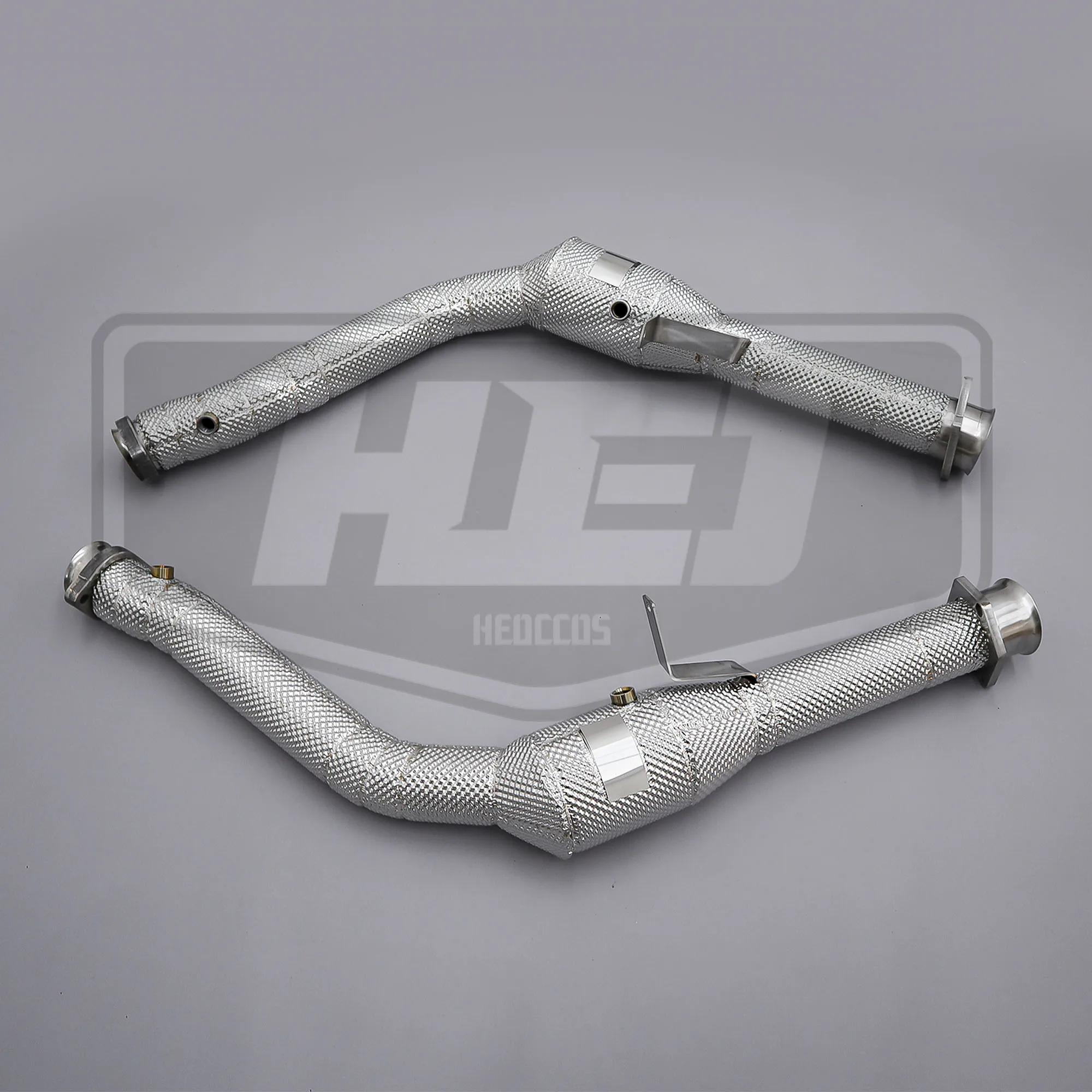 

HEO Downpipe for Mercedes Benz G500 G550 G63 AMG W463 5.5TT 4.0T V8 High Flow Exhaust System