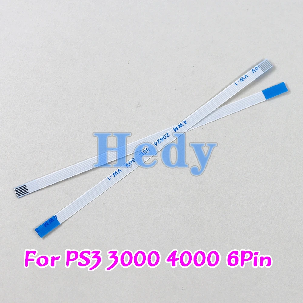 30PCS For PS3 Slim 3000 3K 6PIN Power On Off Switch Reset Ribbon Cable 6 Pin 4K 4000 For PS3 Playstation 3 Super Slim