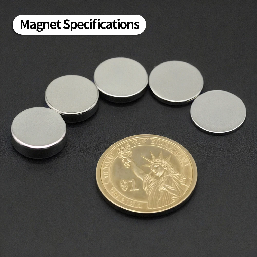 N35 Round Neodymium Magnet Small Strong Permanent Magnet For DIY Crafts Model Making Hardware Fixing Home Decoration 15x2 15x5mm