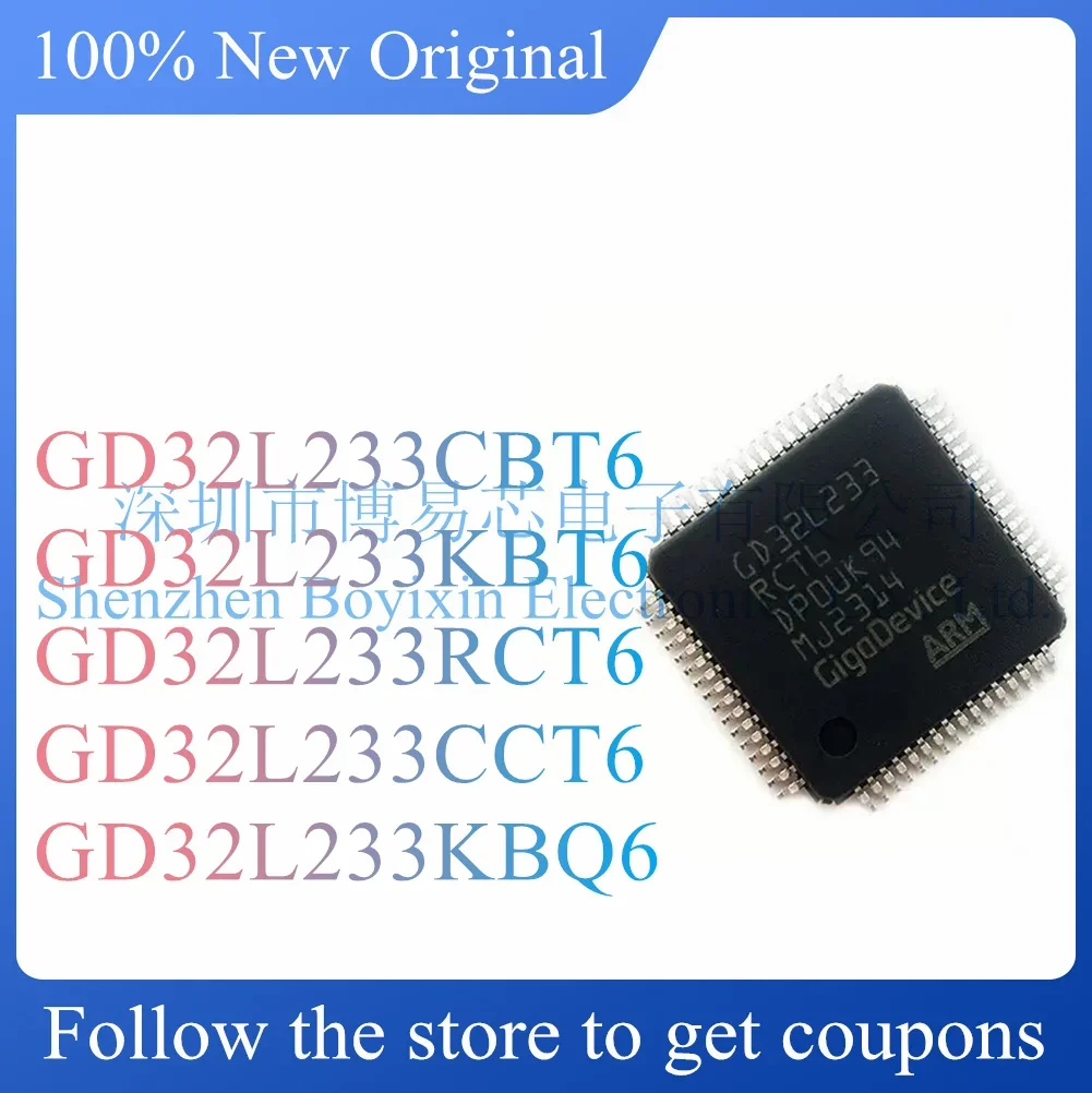 

NEW GD32L233CBT6 GD32L233KBT6 GD32L233RCT6 GD32L233CCT6 GD32L233KBQ6 Original Product