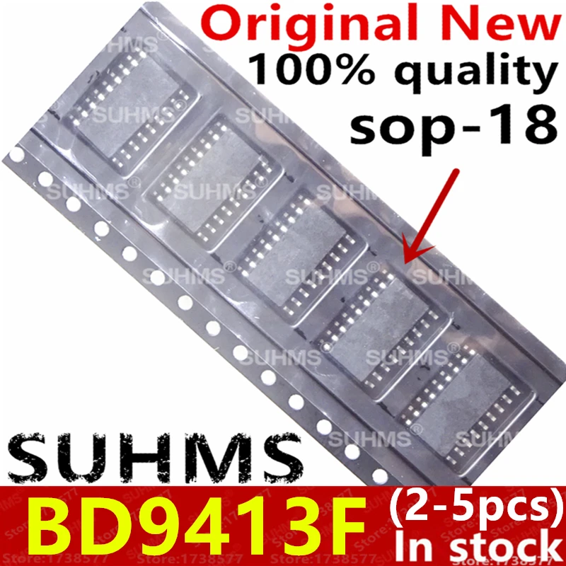 (2–5 Stück) 100 % neuer BD9413F BD9413F-GE2 SOP-18-Chipsatz