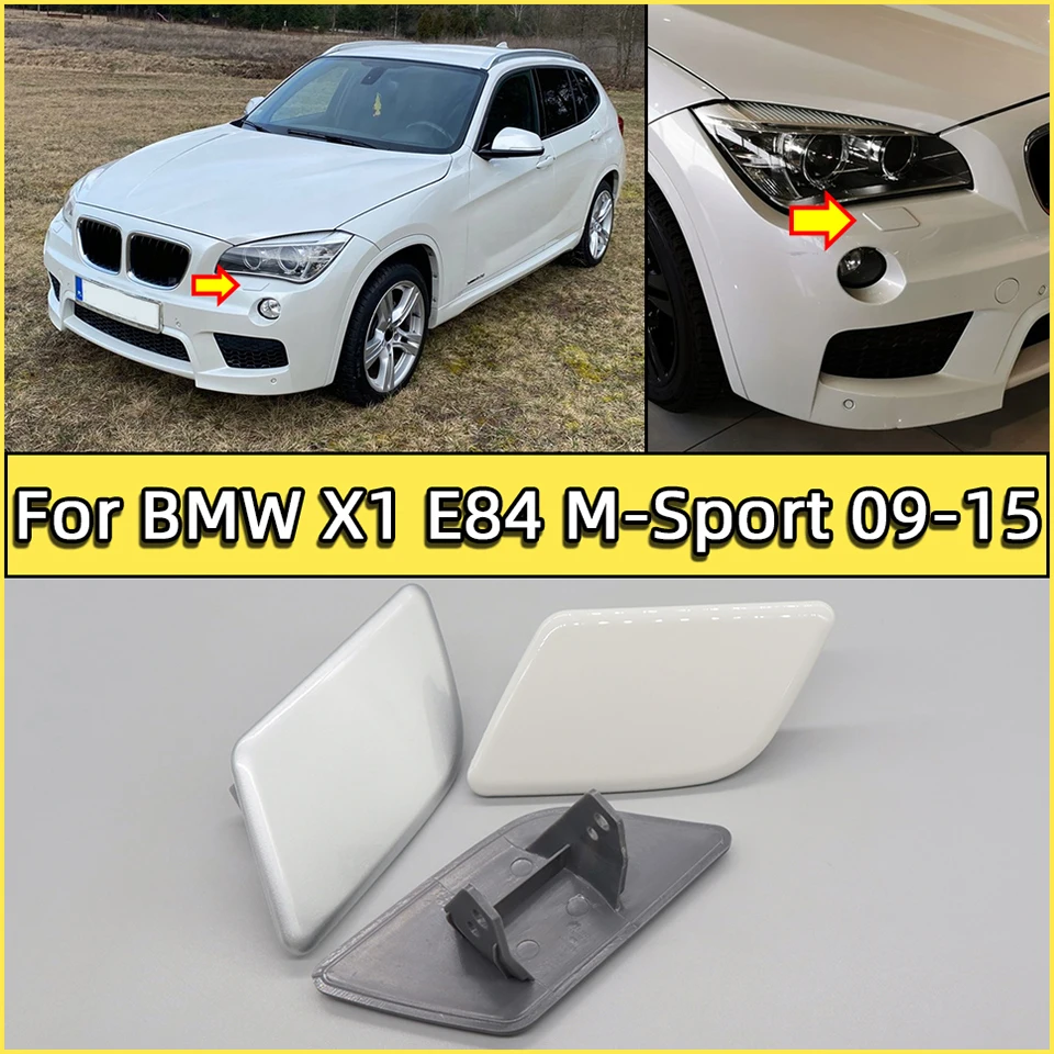 51118049933 Headlight Washer Nozzle Cover Shell Cap For BMW X1 E84 M-Bumper 2009 2010 2011 2012 2013 2014 2015