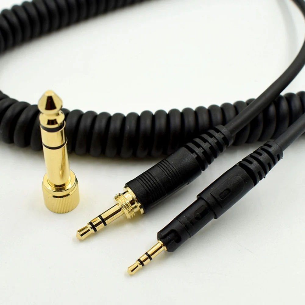 Cable de audio de repuesto para auriculares Audio-Technica ATH M50X M40X negro 23 AugT2