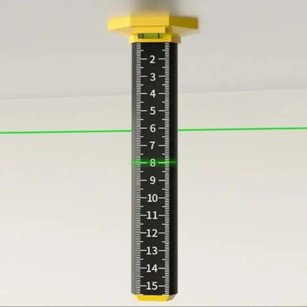 Light Steel Ceiling Leveling Ruler Magnetic Graduated Scale Equal Height Ruler Special Ruler Horizontal Positioning