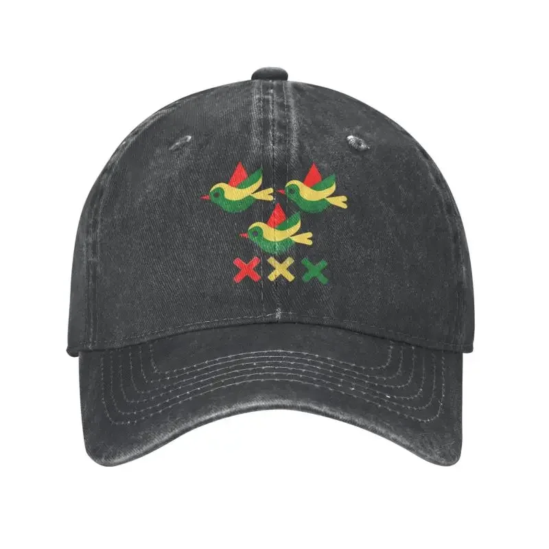 Classic Unisex Cotton Bob Marley Baseball Cap Adult 3 Little Birds Ajex Adjustable Dad Hat Women Men Hip Hop