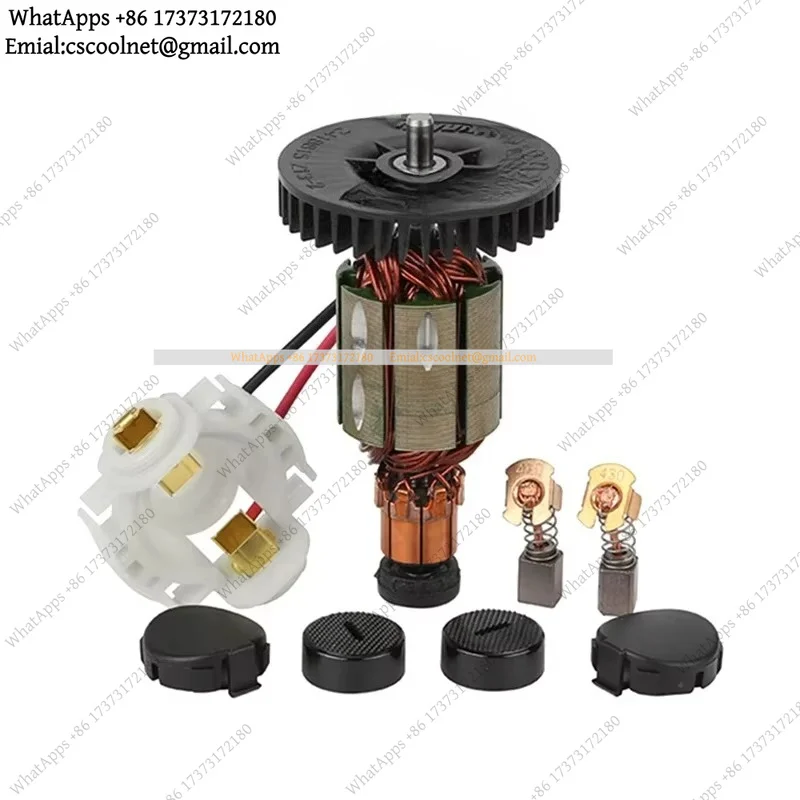 JS03 Carbon Brush Holder Kit Armature For Makita CB430 BGA450 BGA452 DGA452 Angle Grinder Parts