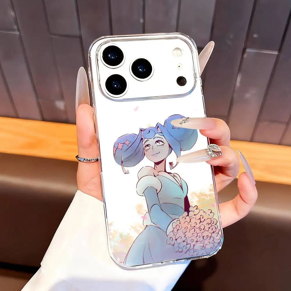 حافظة هاتف K-Knights of G-GuinevereS لهاتف iPhone 7,17,16,15,14,13,12,11 Pro,Max,Plus,XR,Mini,E غطاء ناعم شفاف بتغطية كاملة