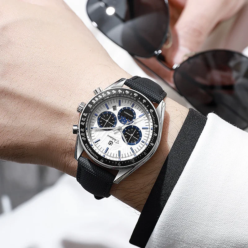 Duranway Speedmaster series watch fully automatic mechanical men's watch luminous waterproof explosion - view 4