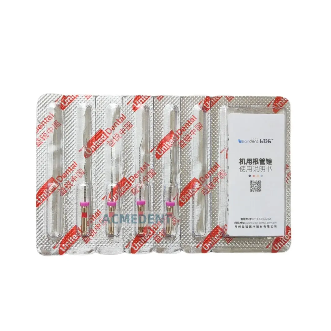 ملف UDG MAX للأسنان، ملفات تشطيب تشكيل ثلاثية الأبعاد، تنظيف إندو للري 25 مم M3