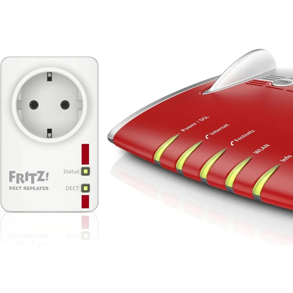 FRITZ!DECT مكرر 100 (Erhöht DECT-Reichweite) نسخة ألمانية