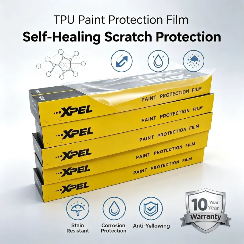 American original paint protection film automotive TPU PPF 10-year warranty  PPF anti-fouling and anti-corrosion