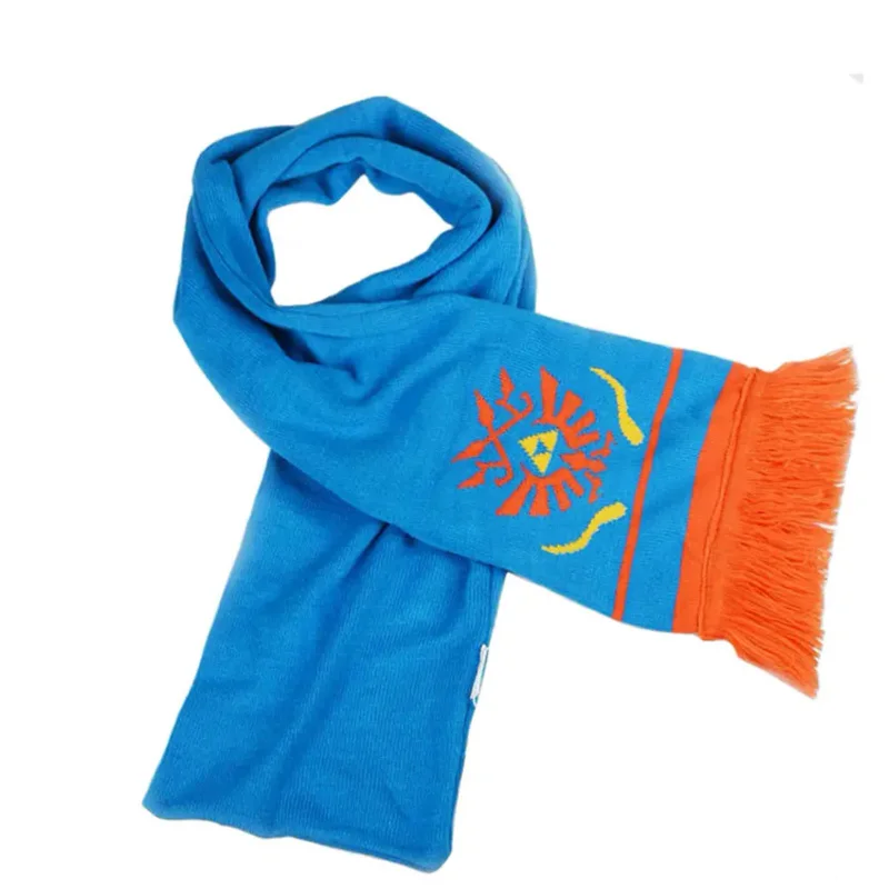 Kids Adult Link Scarf Anime Game The Legend Cosplay Of Zerda Costume Accessories Children Men Boys Neck Wrap Halloween Props