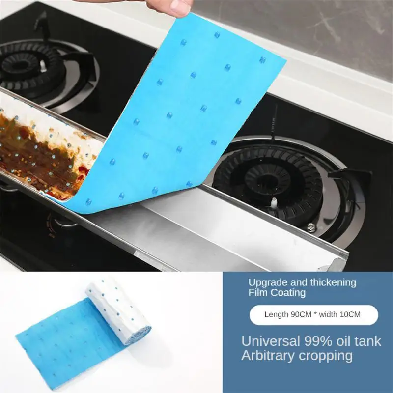 2/4/6PCS Non-woven Filter Paper Pad No Oil Leakage Household Cleaning Tools Disposable Oil-absorbing Paper Side Suction images - 6