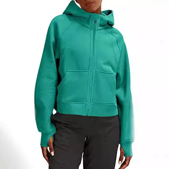 Nueva Ropa De Invierno Para Mujer Bluza sudaderas con capucha mujeres Zip Up sudaderas con capucha De manga larga De Color sólido Sudadera con capucha con bolsillos con cremallera