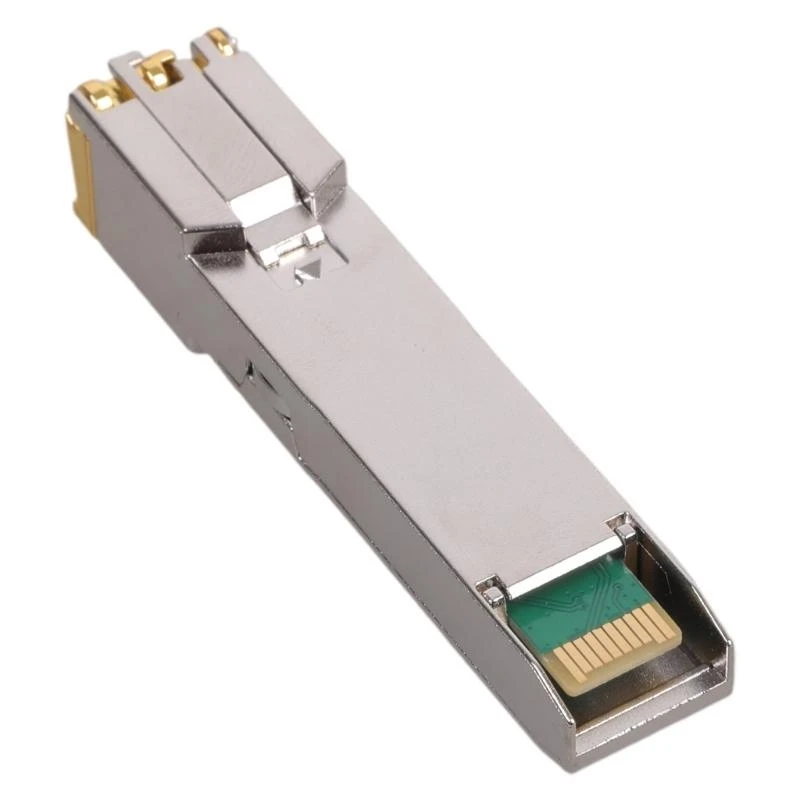 SFP RJ45 Transceiver 10/100/1000M Module Gigabit Optical Electric Port Converters RJ45 SFP Module 77JC