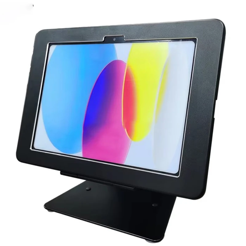 

Hot sell Fit for 10.9" IPAD 10 (2022/10/18) Desk Stand Metal case Stand Bracket Tablet Pc Lock Holder Support Full Motion Angle