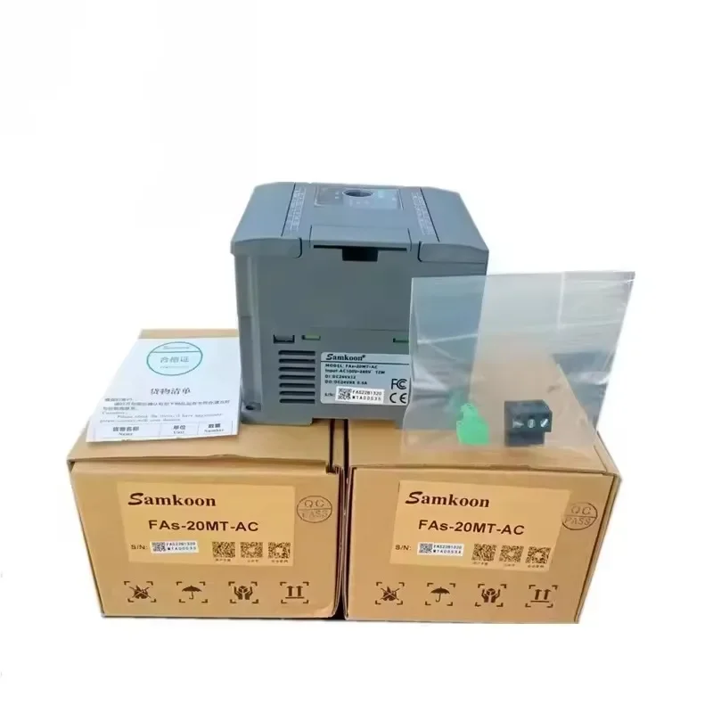 Samkoon's New FAs-20MT-AC PLC Programmable Logic Controller for Industrial Automation Control