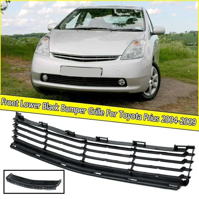 Prius Auto Replacement Front Lower Bumper Grille Racing Grill For Toyota Prius 2004-2009 53111-47010 Car Accessories Body Kit