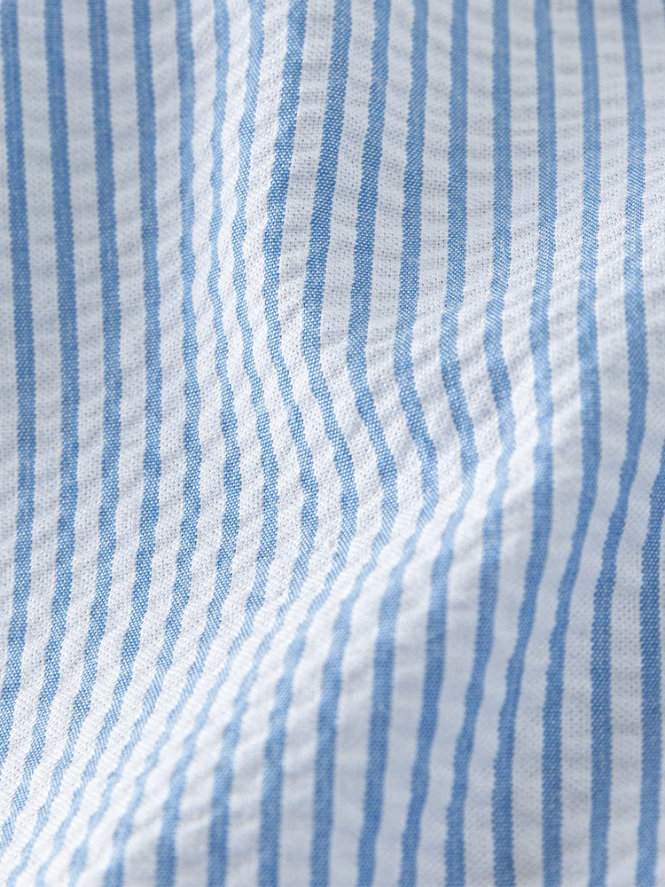 FSLE Romantic Holiday Style Striped Summer Strappy Long Women Dress 2024 New Design Casual High Waist Female Dress 24FS12326