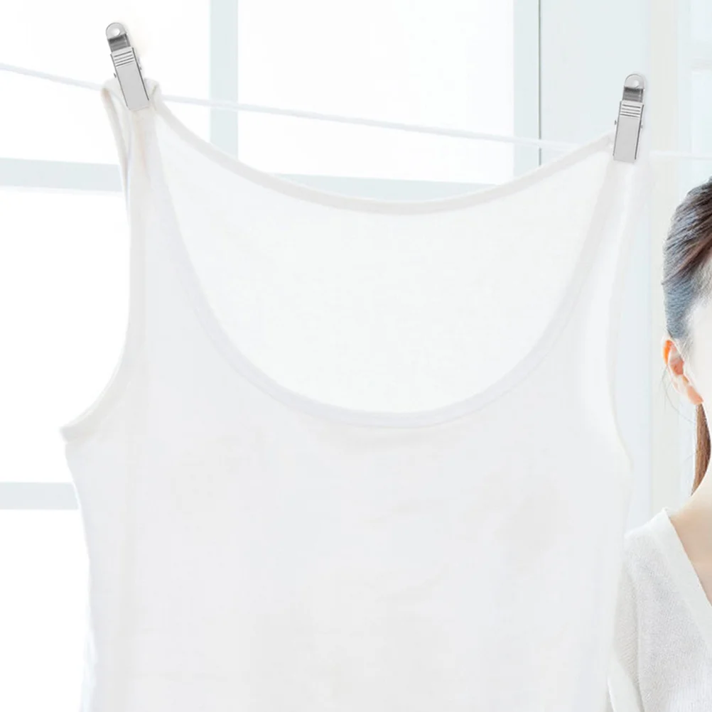 

10Pcs Metal Wire Clips Iron Mini Alligator Clamps Cable Organizer Photo Clip Craft Project Office Home Use Small Metal Clips