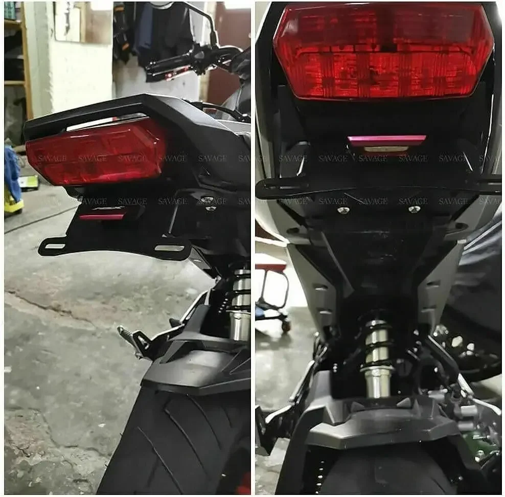Tail Tidy For MSX125 Grom 2016 2017 2018 2019 2020 Fender License Plate Holder LED Indicator Turn Signal Blinker Tail Tidy