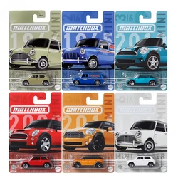 Original Mattel Matchbox Car Toys 1/64 Mini Cooper Set Austin Van Cabrio Set Vehicle Model Toy for Boys Collection Birthday Gift