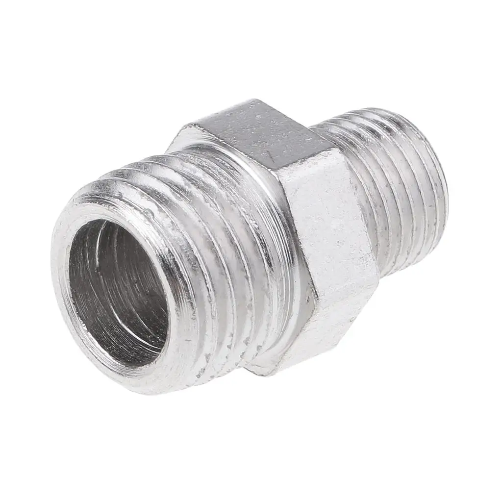 1/8'' BSP Male -1/4'' BSP Male Airbrush Hose Fitting Adaptor Connectors