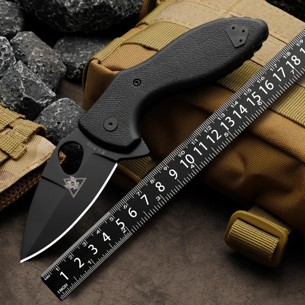 Складной нож KA-BAR 2490 тактическая охота для кемпинга на открытом воздухе карманный высокой твердости аварийно-спасательный инструмент дорожный Фото №2