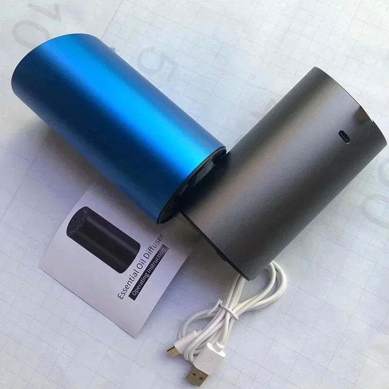 Dyfuzor olejków eterycznych odświeżacz powietrza do samochodu bezwodny nebulizator aromaterapii olejek eteryczny rozpylacz zapachów maszyny zapachowej