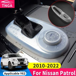 Gearbox Dust Cover Suitable for Nissan Patrol Y62 2012-2021 Interior Design Accessories, Central Control Button Protective Cover