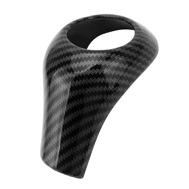 For Mercedes-Benz A G E C class GLK CLS 2004-12 W169 W212 W204 X204 C219 Car Gear Shift Knob Head P R N D Trim ABS Carbon Cover