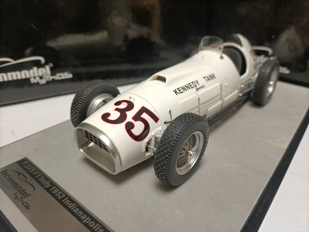 

Tecnomodel 1:18 F1 F375 #35 Indianapolis 500 GP 1952 Simulation Limited Edition Resin Metal Static Car Model Toy Gift