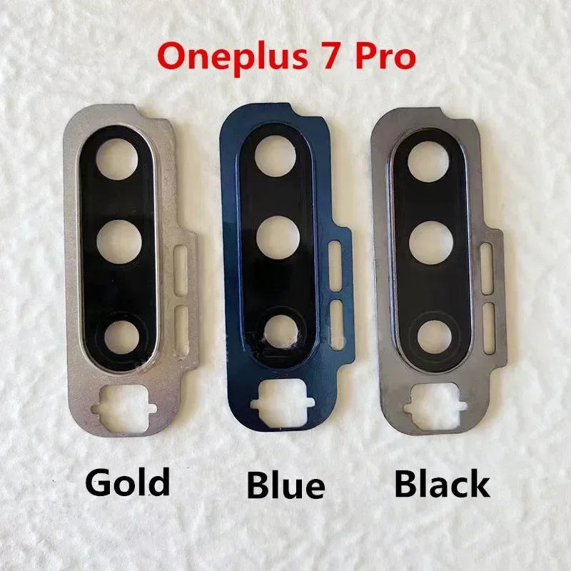 Oneplus7T For Oneplus 7 7T 7Pro Pro One Plus Nord 5G Camera Frame With Lens Glass Holder Repair Rear Housing Cover Replace Parts