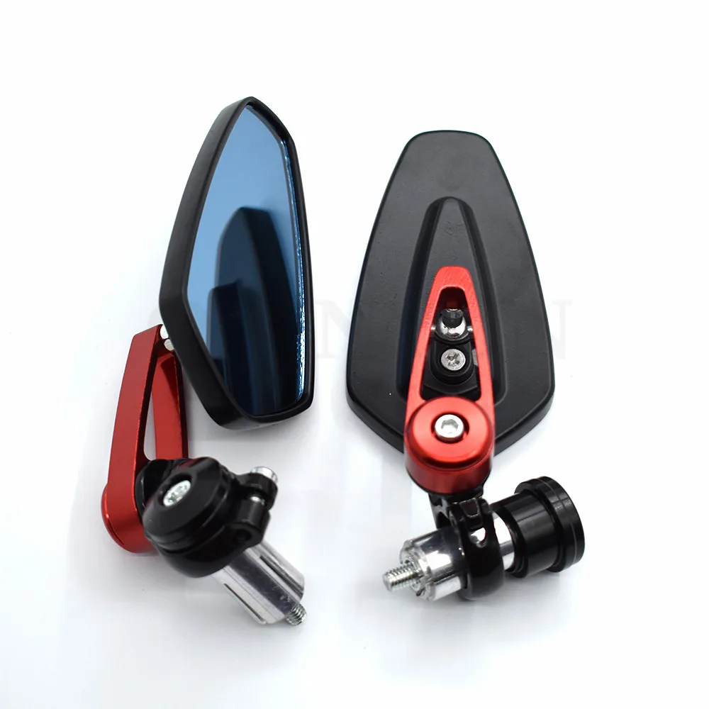 universal Motorcycle Bar End rearview Mirrors 22mm 7/8\