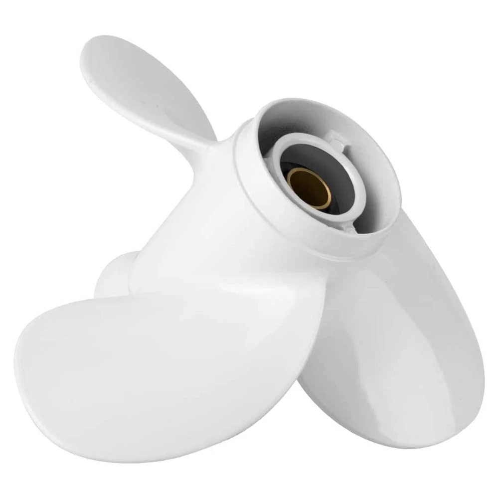 AC76-Outboard Propeller For 9.9Hp 15Hp 9 1/4X 9 Boat Motor Screw Ship Marine Engine Parts 3 Blade 8 Spline