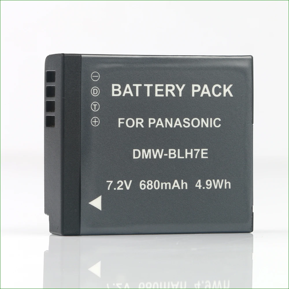 For Panasonic DMW-BLH7E Digital Camera Battery Compatible with DC-GX800 DC-GX850 DC-GF9 DC-GF10 DC-GF90 DMC-LX15 Rechargeable