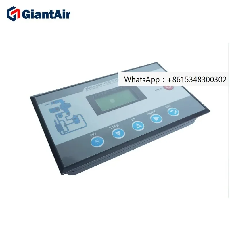 GiantAir PLC Screw Air Compressor Electronic Controller Panel MAM880 16-28V/10W air compressor control panel