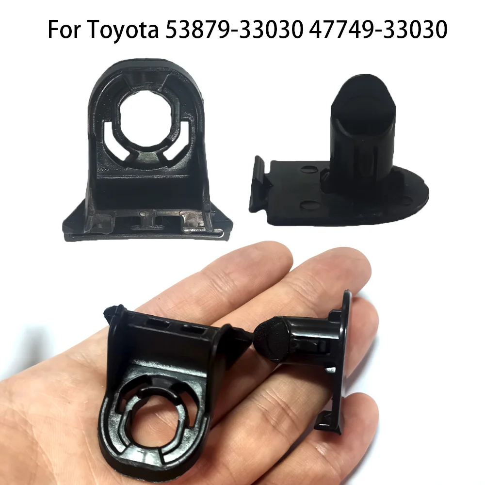 2 Set Front Bumper Fender Liner Retainer Pin Hold Fastener 53879-33030 47749-33030 For Toyota Lexus Camry Corolla