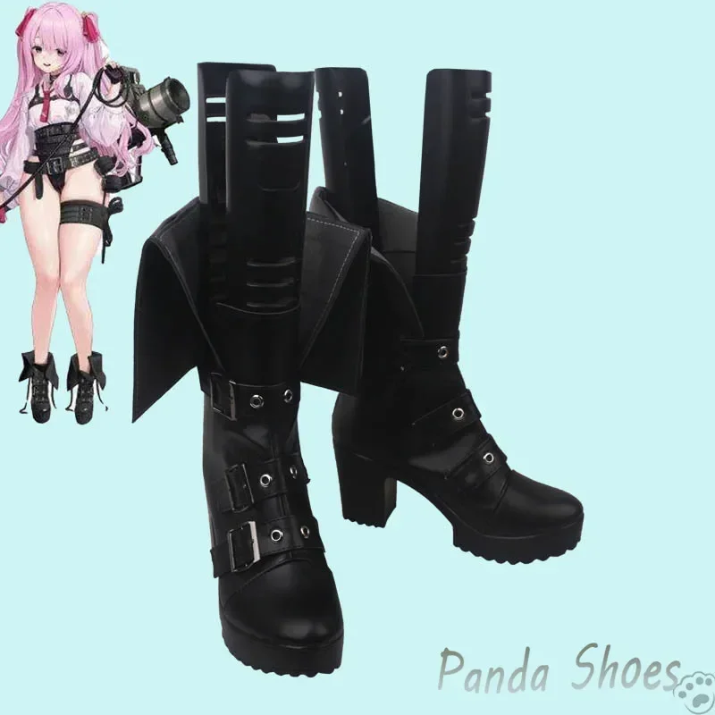 

Goddess of Victory NIKKE Yuni Cosplay Shoes Anime Game Cos Boots Comic Cosplay Costume Prop Shoes for Con Halloween Party