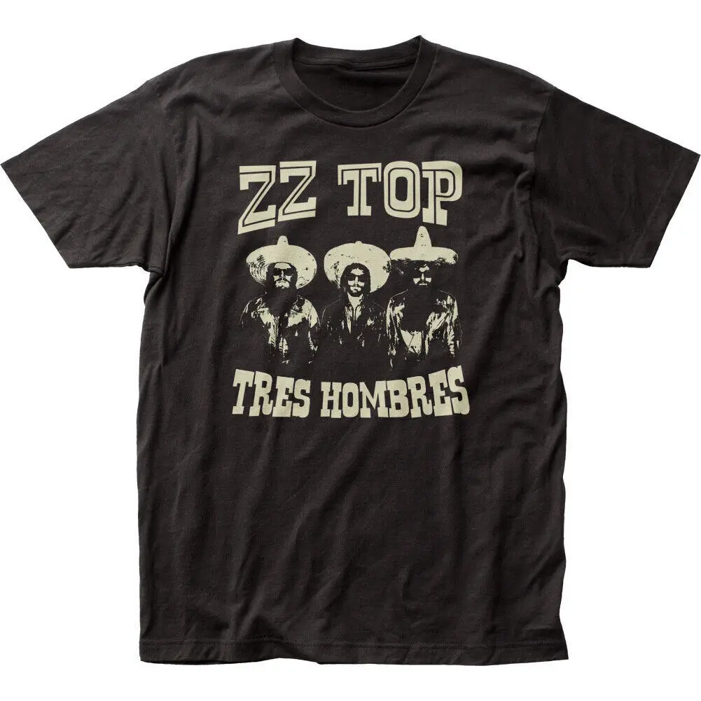 ZZ Top Classic Rock Band Licensed Concert Tour BLACK T-Shirt MEN CG223