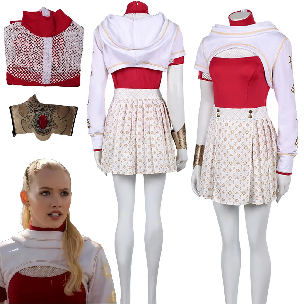 

2025 TV Zombies Cosplay Nova Top Pants Clothing Party Roleplay Costume Outfit Halloween Carnival Suits For Women Female Adult