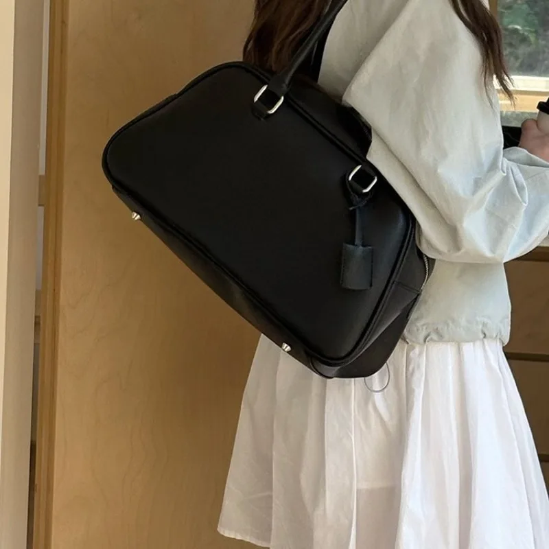 

Сумка-бочонок Niche для женщин, новинка 2026 года, модная ретро-сумка на плечо, вместительный портфель-клатч